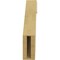 Ekena Millwork 3-inch W x 12-inch D x 16-inch H Del Monte Rough Cedar Woodgrain TimberThane Knee Brace, Primed BRCUR03X12X16DELRCPR - alternate 5